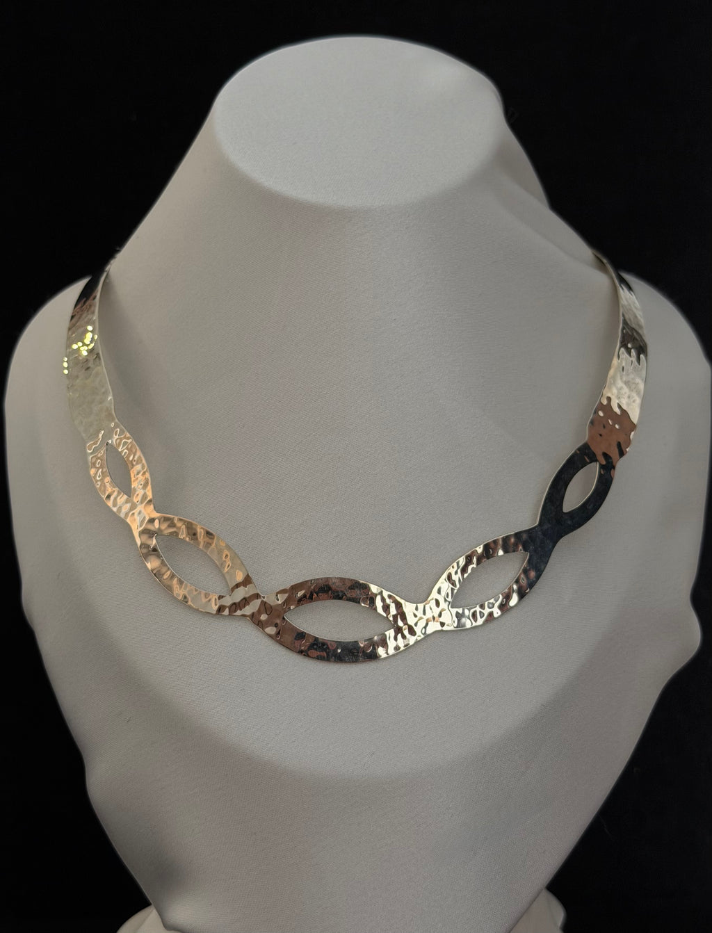 Gargantilla Martillada + Brazalete Martillado